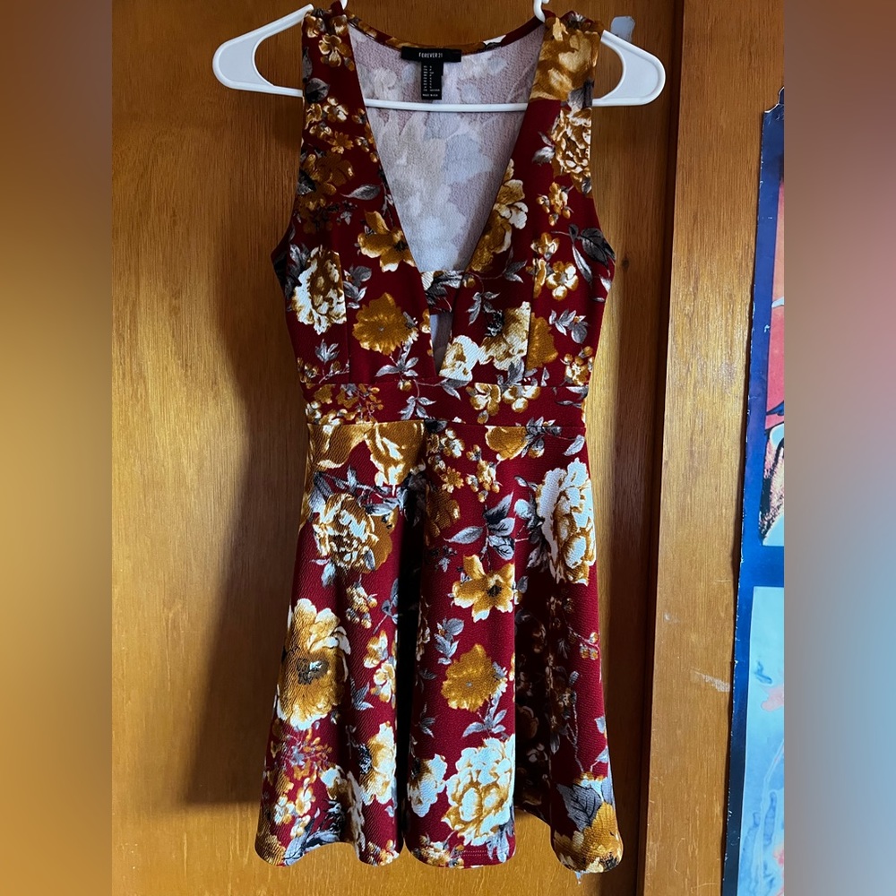 Floral Flowy Cocktail Dress